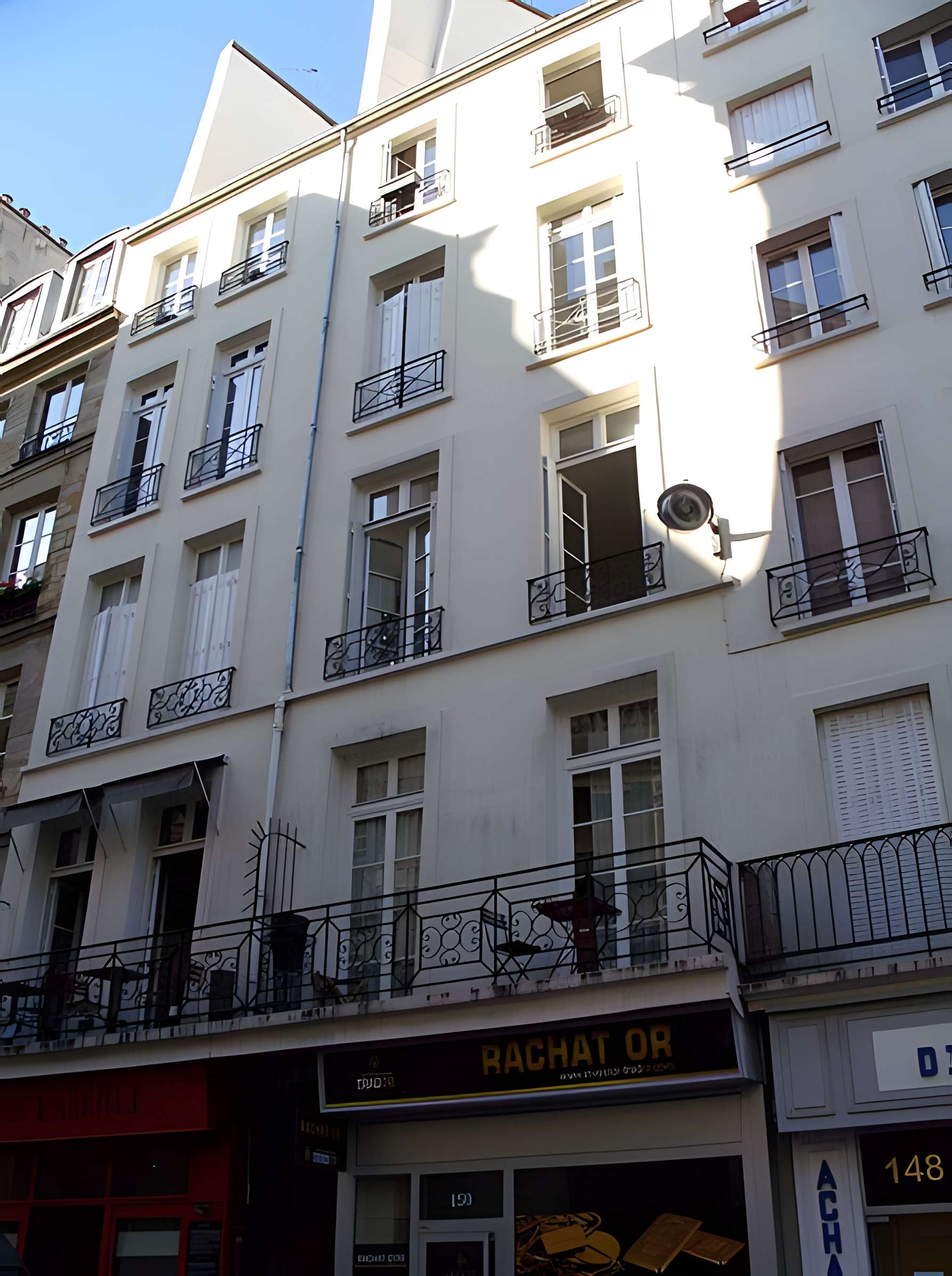 Enceinte de Philippe Auguste 20 Rue Jean-Jacques-Rousseau - Paris 1er