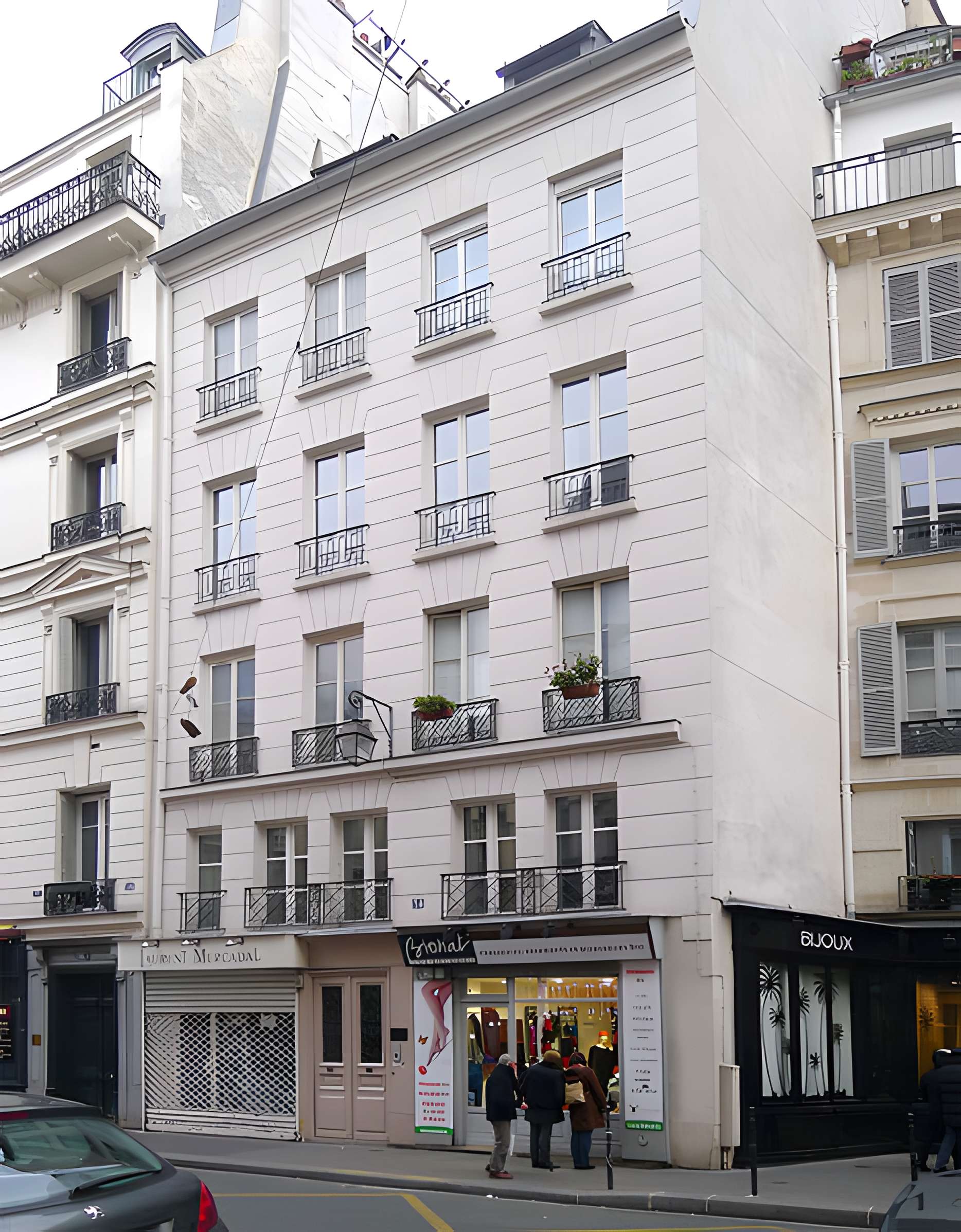 Enceinte de Philippe Auguste 20 Rue Jean-Jacques-Rousseau - Paris 1er