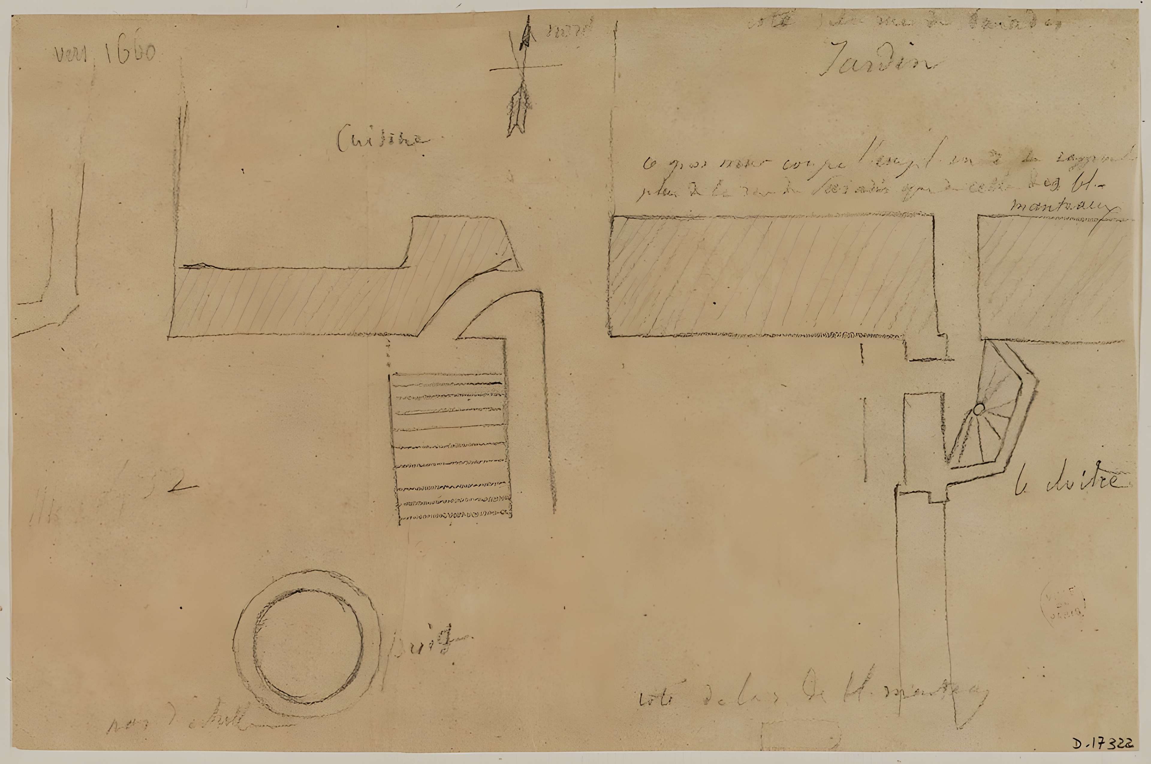 Enceinte de Philippe Auguste 20 Rue Jean-Jacques-Rousseau - Paris 1er