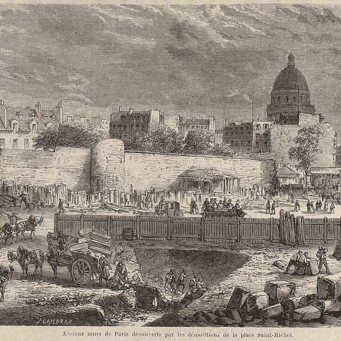 Photo de Enceinte de Philippe Auguste 16 Rue Étienne-Marcel - Paris 2ème