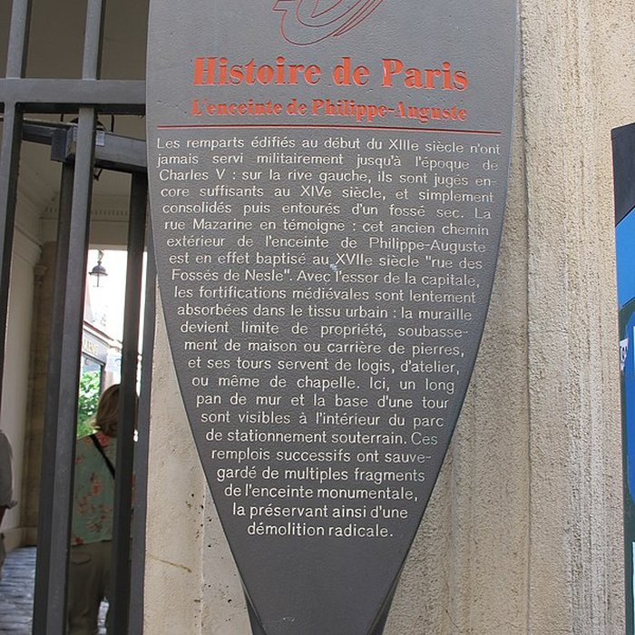 Photo de Enceinte de Philippe Auguste 20 Rue Étienne-Marcel - Paris 2ème