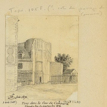 Enceinte de Philippe Auguste 20 Rue Étienne-Marcel - Paris 2ème