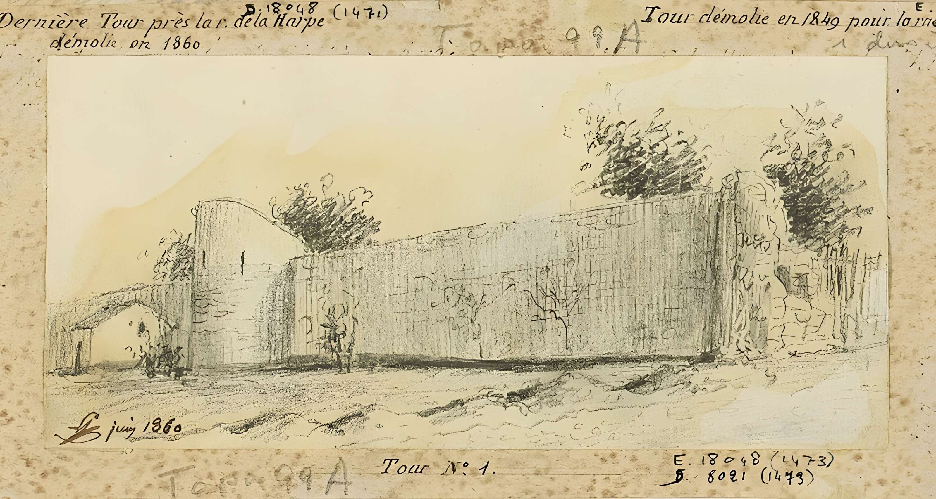 Enceinte de Philippe Auguste 20 Rue Étienne-Marcel - Paris 2ème