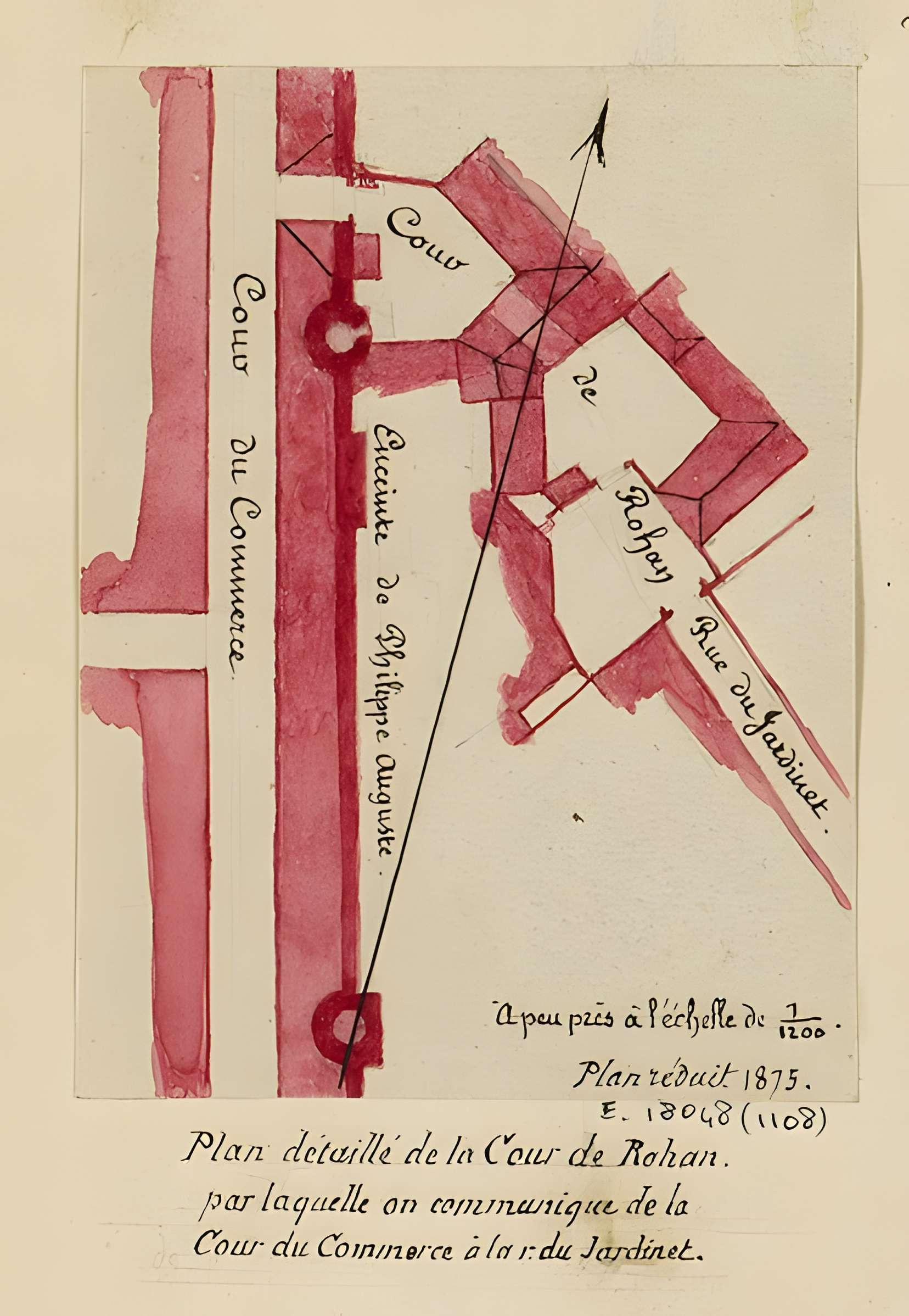 Enceinte de Philippe Auguste 20 Rue Étienne-Marcel - Paris 2ème