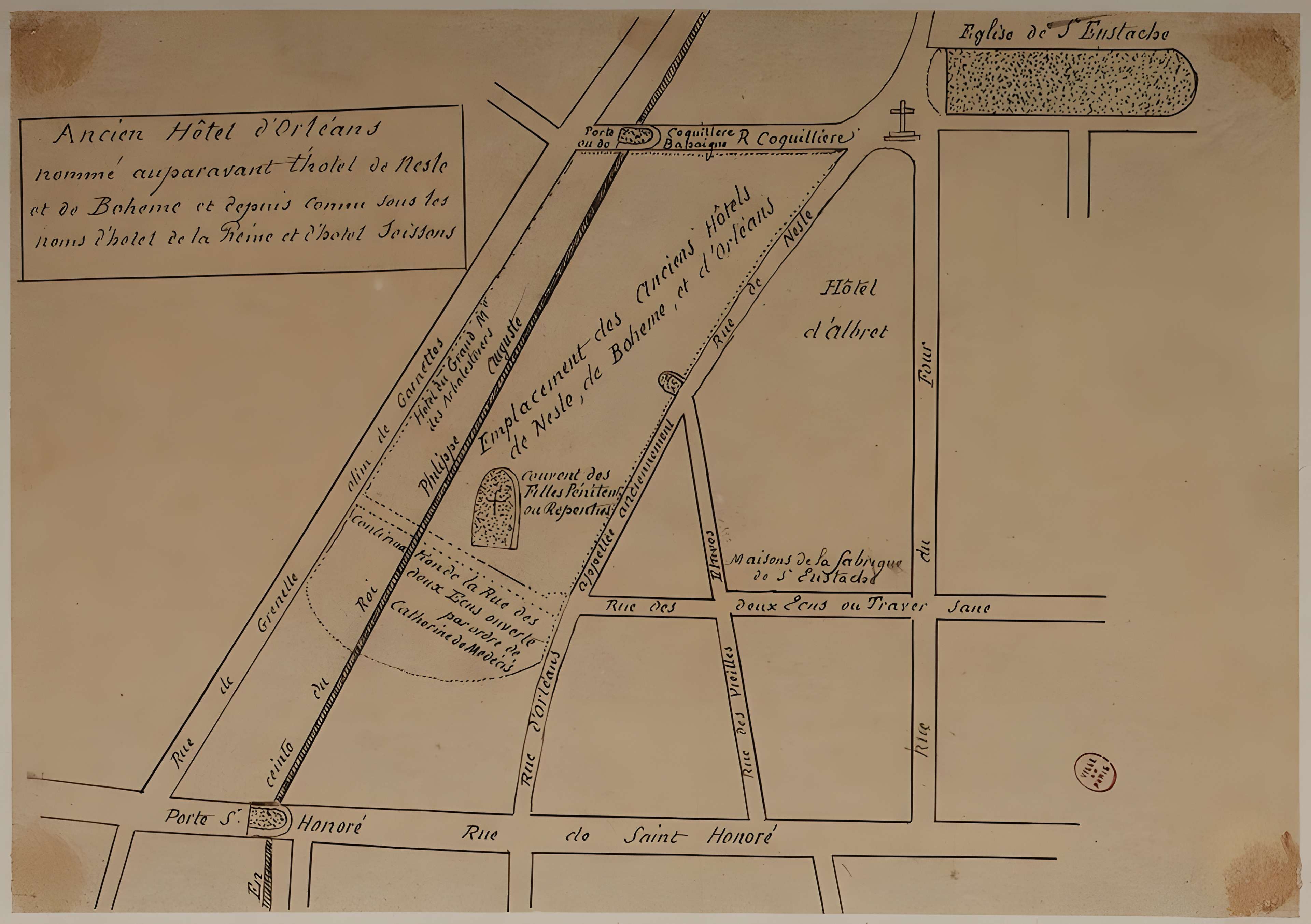 Enceinte de Philippe Auguste 20 Rue Étienne-Marcel - Paris 2ème
