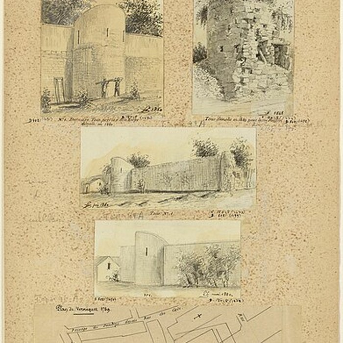 Photo de Enceinte de Philippe Auguste 15 Rue de lAve-Maria - Paris 4ème