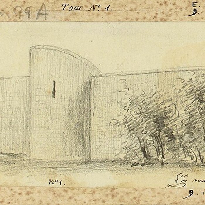 Photo de Enceinte de Philippe Auguste 15 Rue de lAve-Maria - Paris 4ème