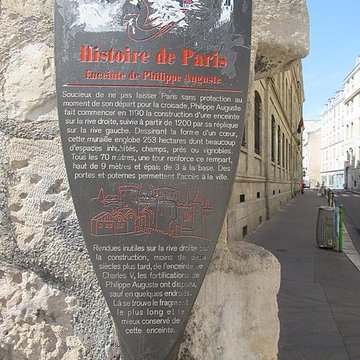 Enceinte de Philippe Auguste 15 Rue de lAve-Maria - Paris 4ème