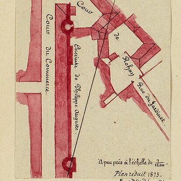 Enceinte de Philippe Auguste 15 Rue de lAve-Maria - Paris 4ème