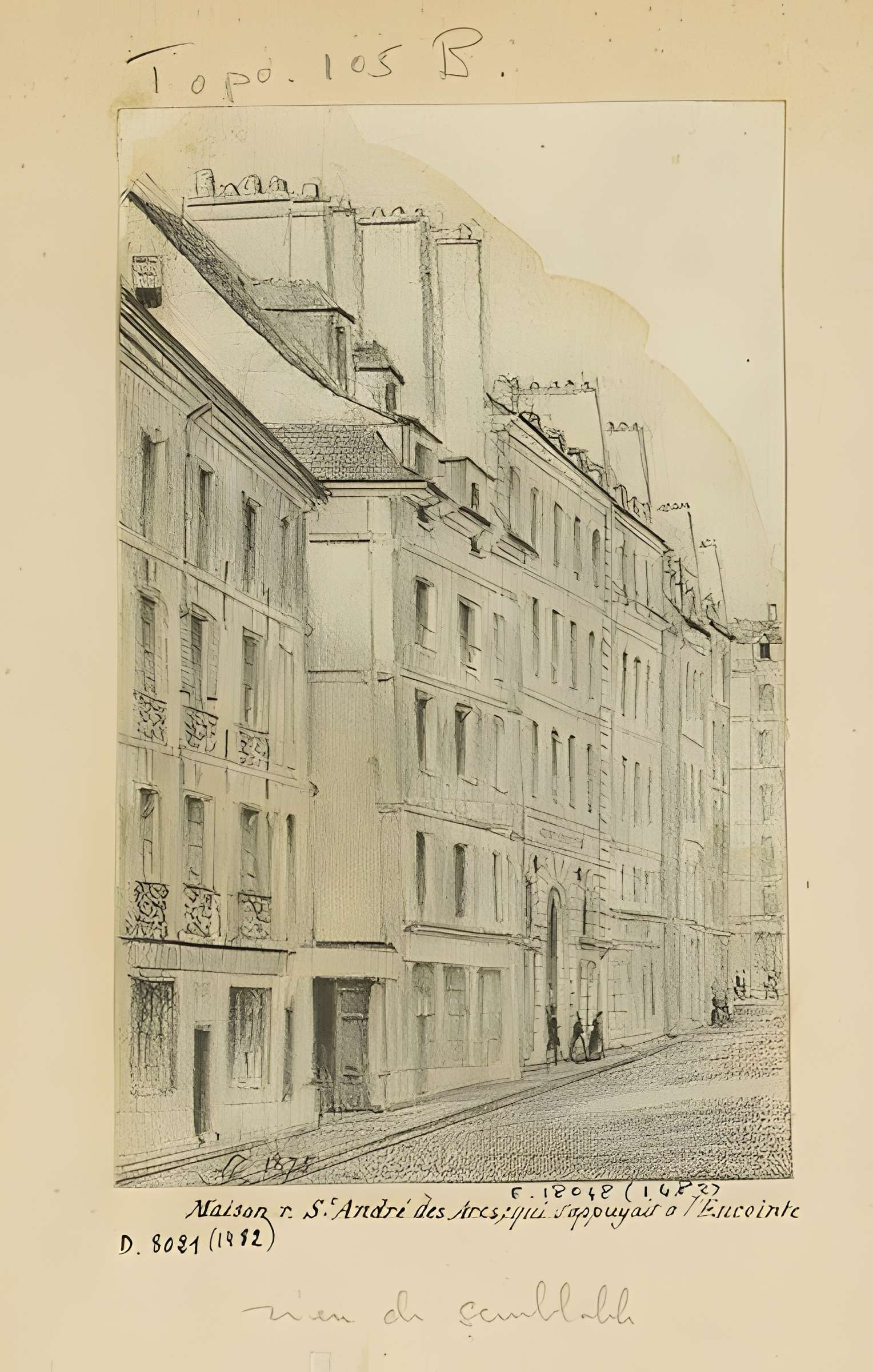 Enceinte de Philippe Auguste 15 Rue de l'Ave-Maria - Paris 4ème