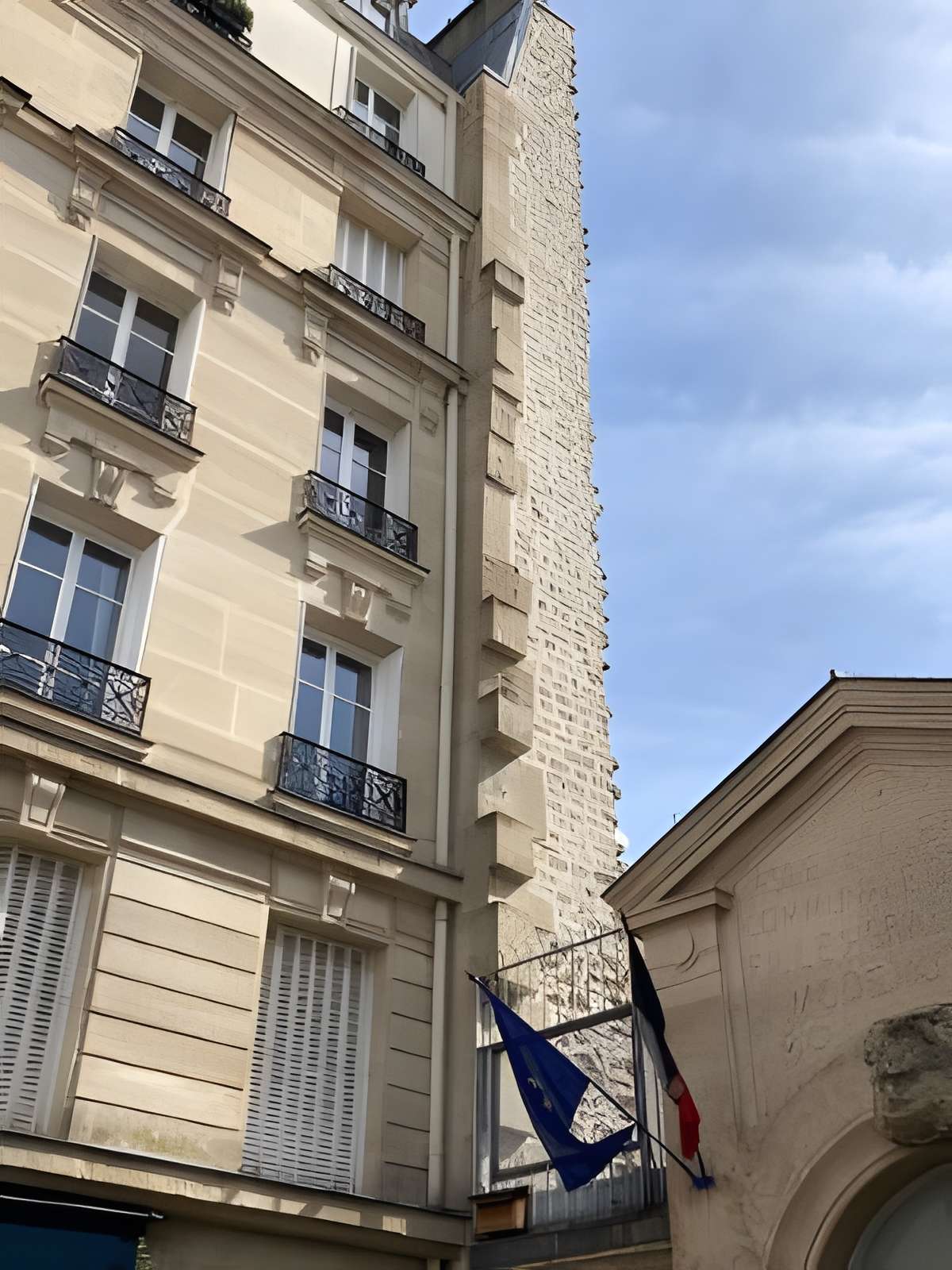 Enceinte de Philippe Auguste 15 Rue de l'Ave-Maria - Paris 4ème