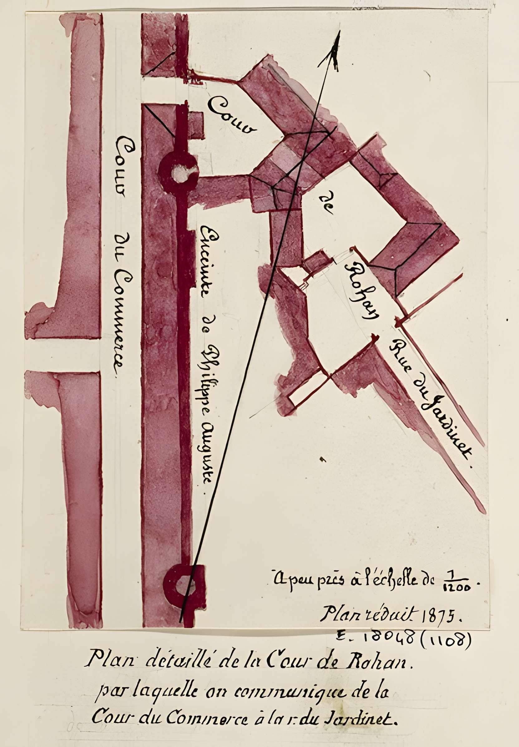 Enceinte de Philippe Auguste 15 Rue de l'Ave-Maria - Paris 4ème