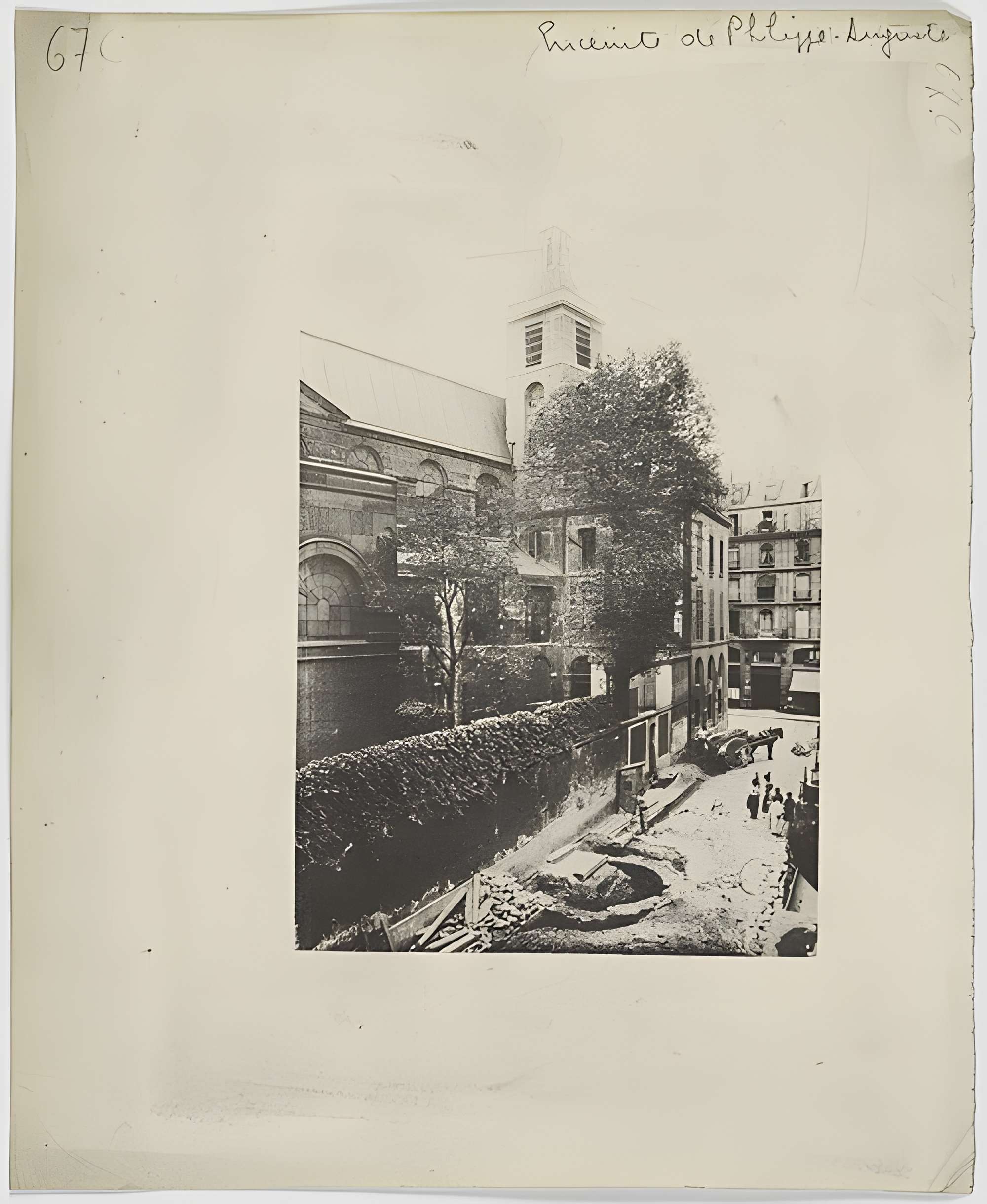 Enceinte de Philippe Auguste 15 Rue de l'Ave-Maria - Paris 4ème