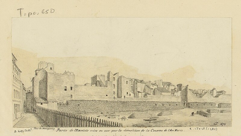 Enceinte de Philippe Auguste 17-19-21 Rue des Jardins-Saint-Paul - Paris 4ème