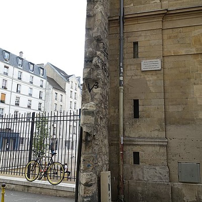 Photo de Enceinte de Philippe Auguste 31-33 Rue des Francs-Bourgeois - Paris 4ème