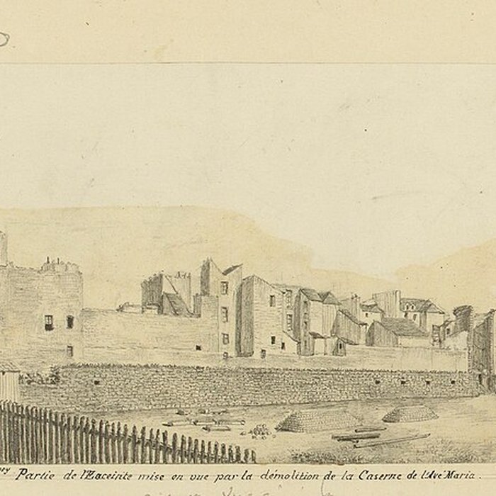 Photo de Enceinte de Philippe Auguste 31-33 Rue des Francs-Bourgeois - Paris 4ème