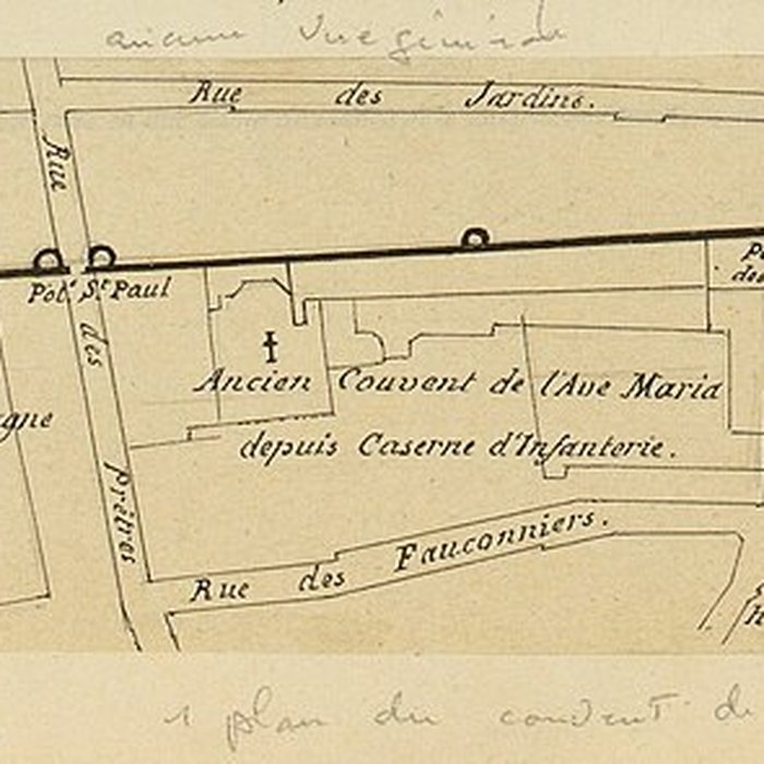 Photo de Enceinte de Philippe Auguste 31-33 Rue des Francs-Bourgeois - Paris 4ème