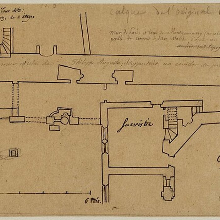 Photo de Enceinte de Philippe Auguste 31-33 Rue des Francs-Bourgeois - Paris 4ème