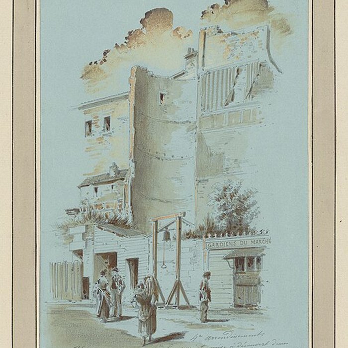 Photo de Enceinte de Philippe Auguste 31-33 Rue des Francs-Bourgeois - Paris 4ème