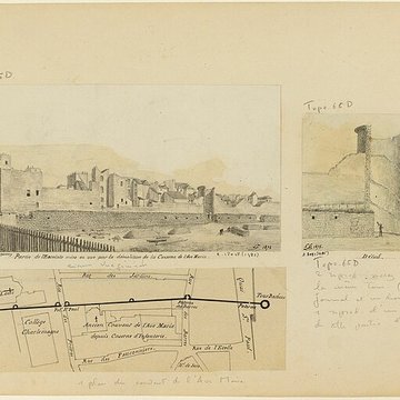 Enceinte de Philippe Auguste 31-33 Rue des Francs-Bourgeois - Paris 4ème