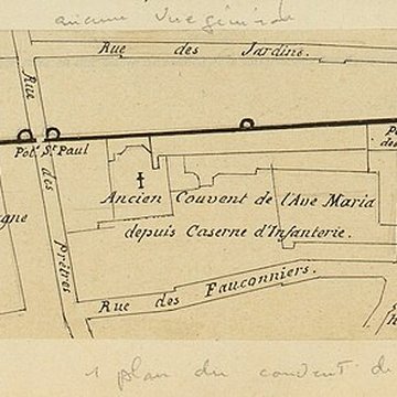 Enceinte de Philippe Auguste 31-33 Rue des Francs-Bourgeois - Paris 4ème