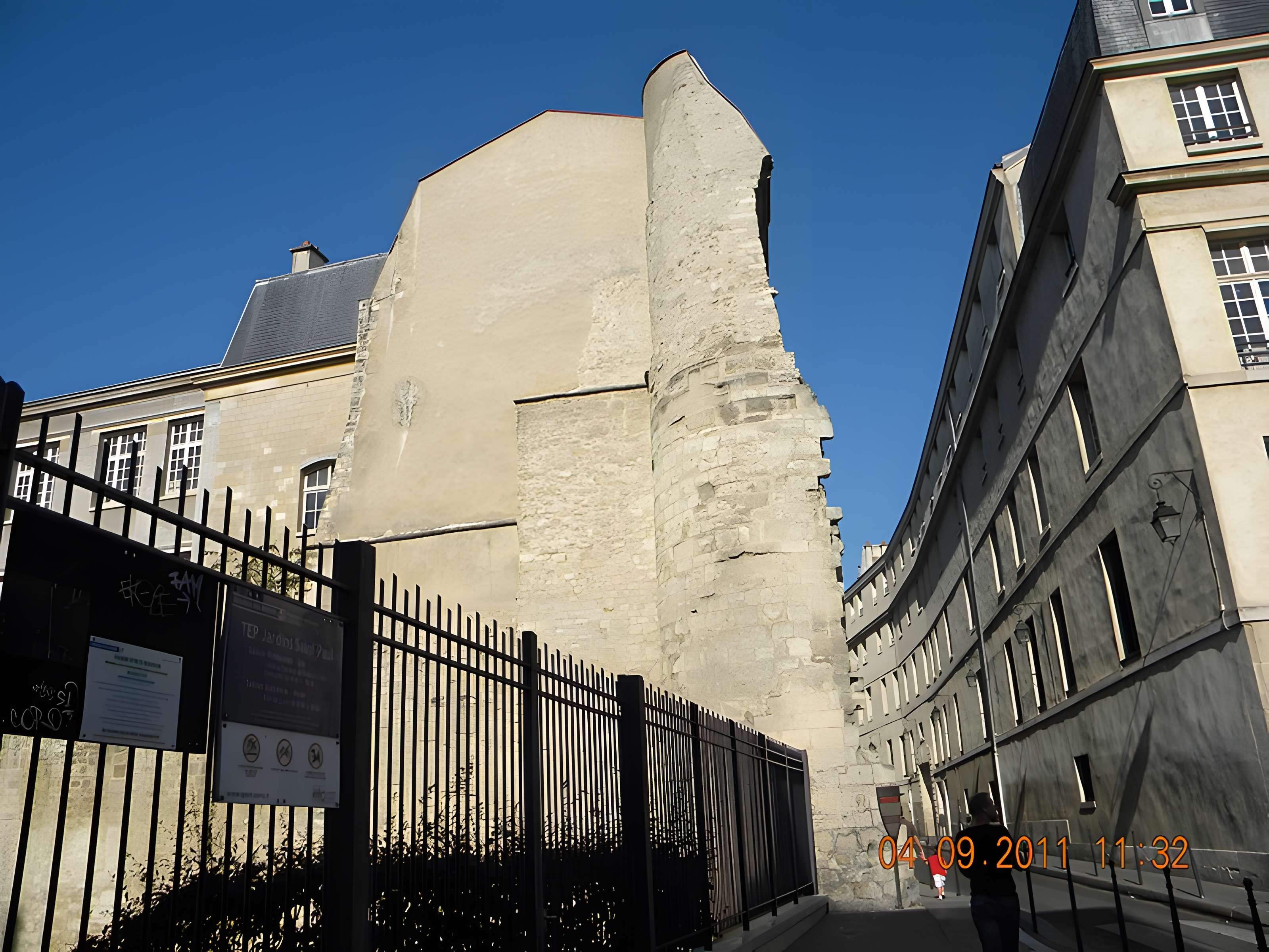 Enceinte de Philippe Auguste 31-33 Rue des Francs-Bourgeois - Paris 4ème