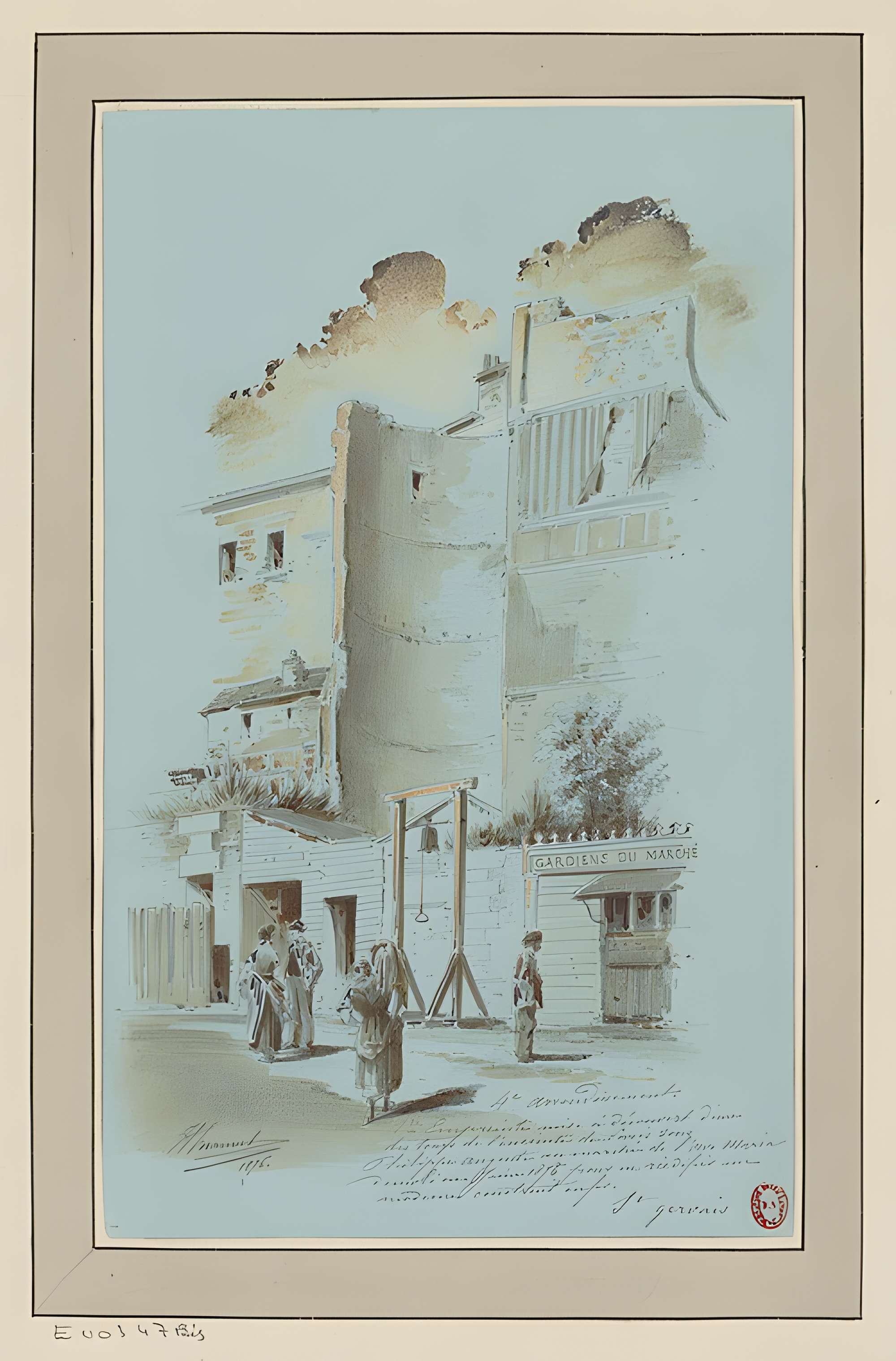 Enceinte de Philippe Auguste 31-33 Rue des Francs-Bourgeois - Paris 4ème