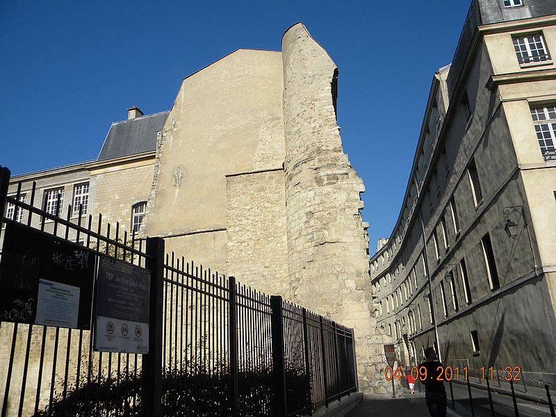 Enceinte de Philippe Auguste 9 - 15 Rue Charlemagne - Paris 4ème