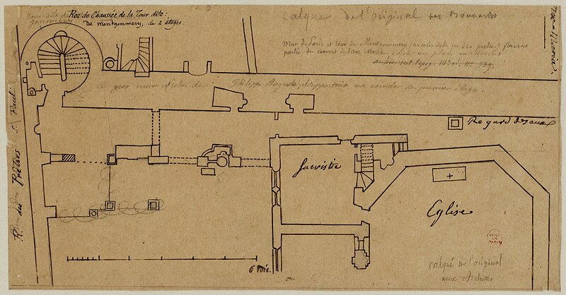 Enceinte de Philippe Auguste 9 - 15 Rue Charlemagne - Paris 4ème