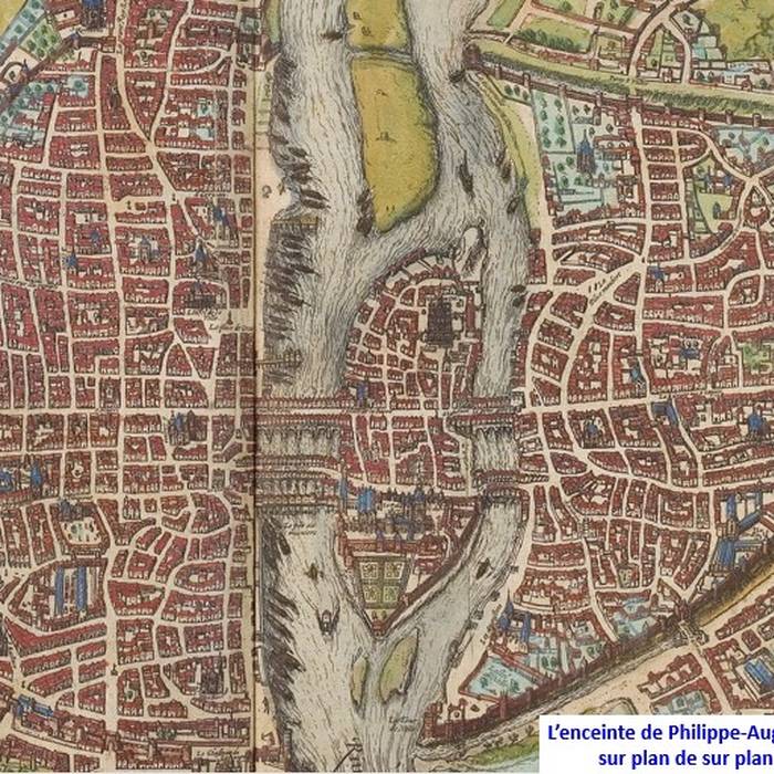 Photo de Enceinte de Philippe Auguste 17-19 Rue du Cardinal-Lemoine - Paris 5ème