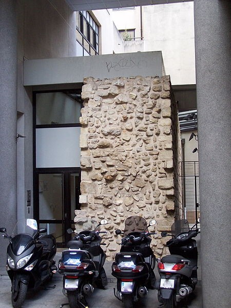 Photo de Enceinte de Philippe Auguste 23-27 Rue d'Arras - Paris 5ème