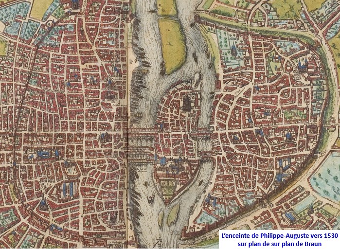 Enceinte de Philippe Auguste 23-27 Rue d'Arras - Paris 5ème