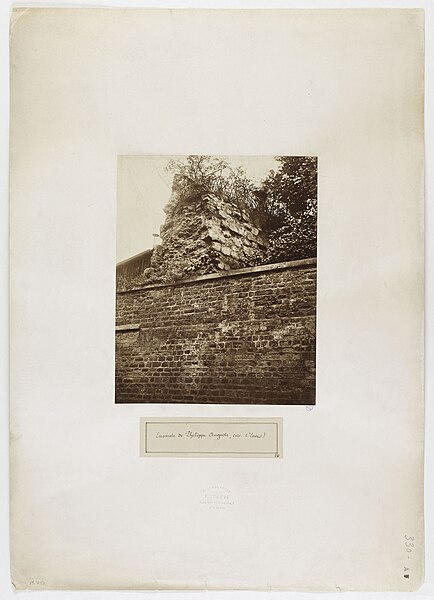 Enceinte de Philippe Auguste 45-47 Rue Descartes - Paris 5ème