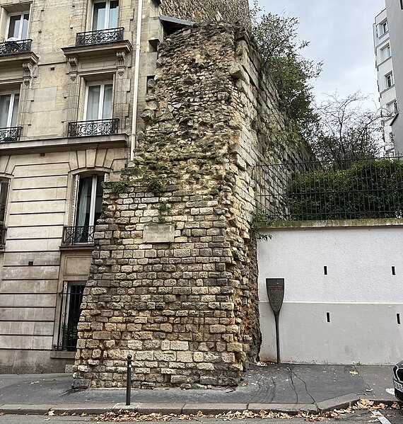 Enceinte de Philippe Auguste 45-47 Rue Descartes - Paris 5ème