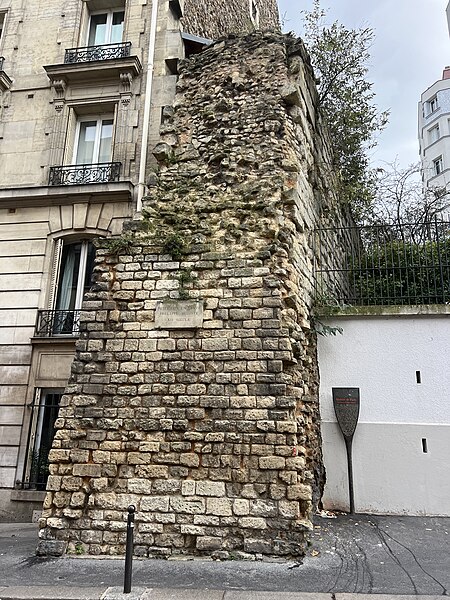 Enceinte de Philippe Auguste 45-47 Rue Descartes - Paris 5ème