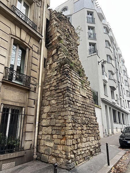 Enceinte de Philippe Auguste 45-47 Rue Descartes - Paris 5ème