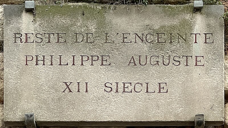 Enceinte de Philippe Auguste 45-47 Rue Descartes - Paris 5ème