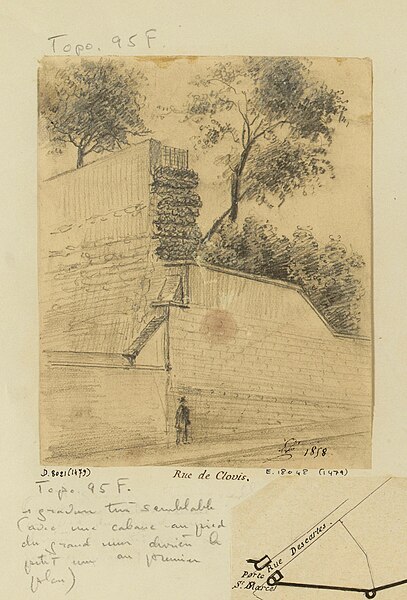 Enceinte de Philippe Auguste 45-47 Rue Descartes - Paris 5ème