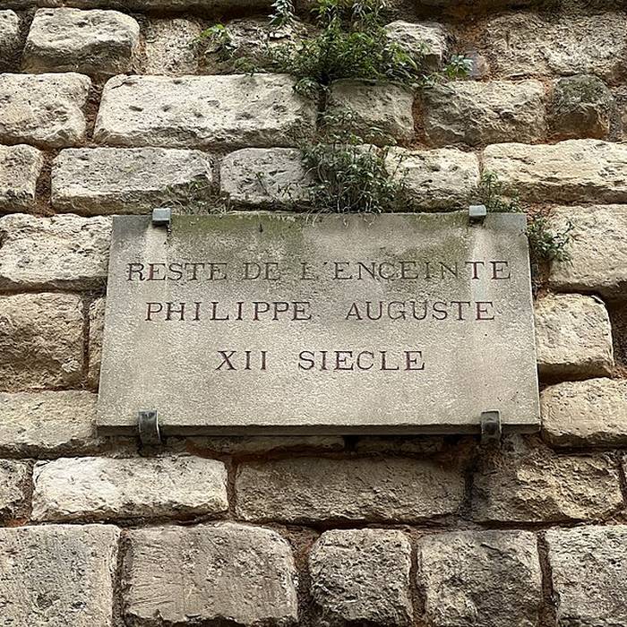 Photo de Enceinte de Philippe Auguste 45-47 Rue Descartes - Paris 5ème