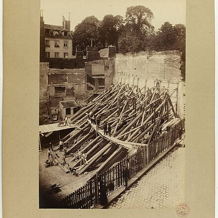 Photo de Enceinte de Philippe Auguste 45-47 Rue Descartes - Paris 5ème