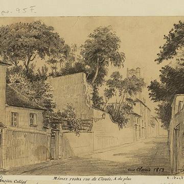 Enceinte de Philippe Auguste 45-47 Rue Descartes - Paris 5ème