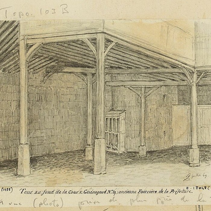 Photo de Enceinte de Philippe Auguste 11 Quai de Conti - Paris 6ème