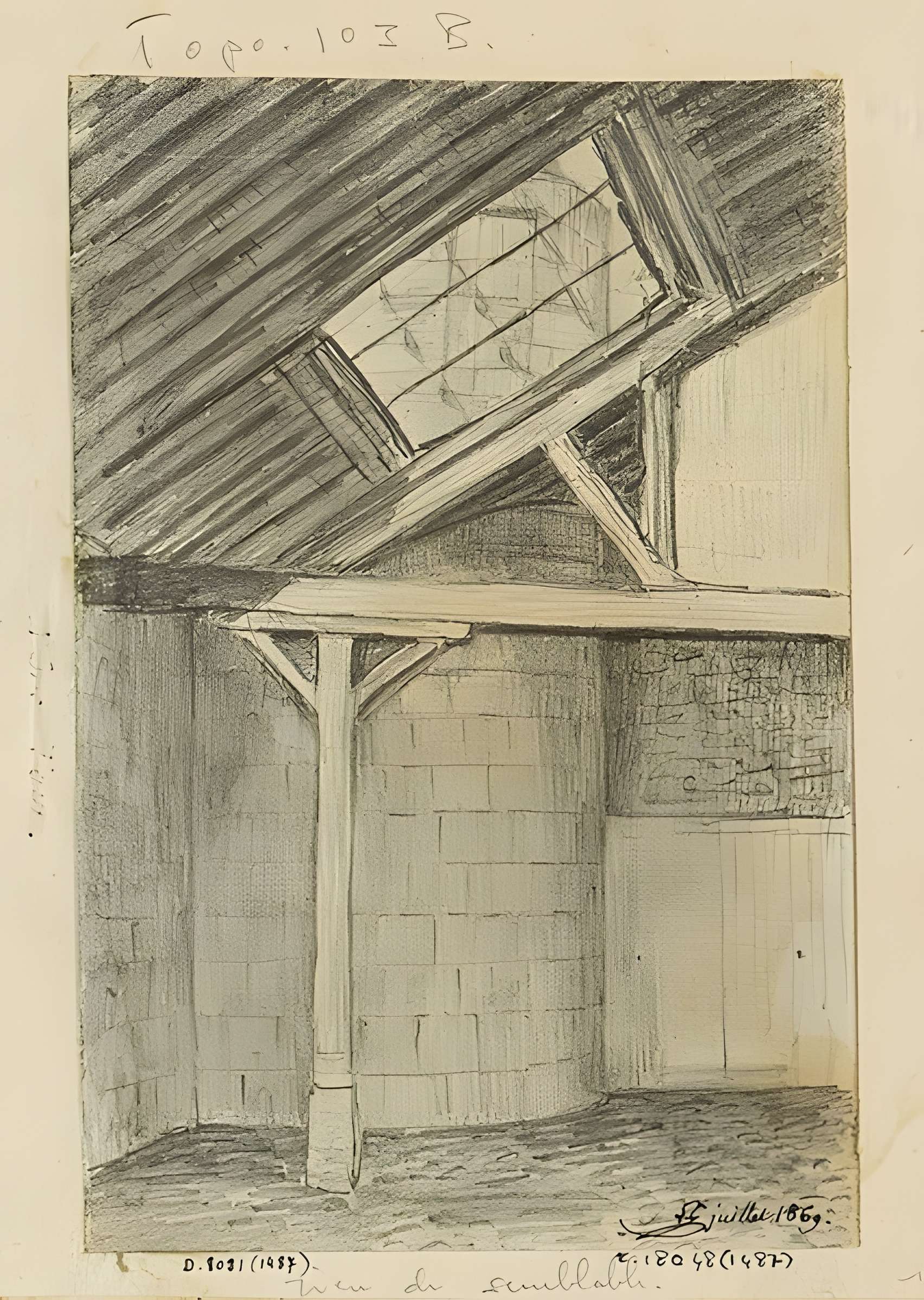 Enceinte de Philippe Auguste 11 Quai de Conti - Paris 6ème