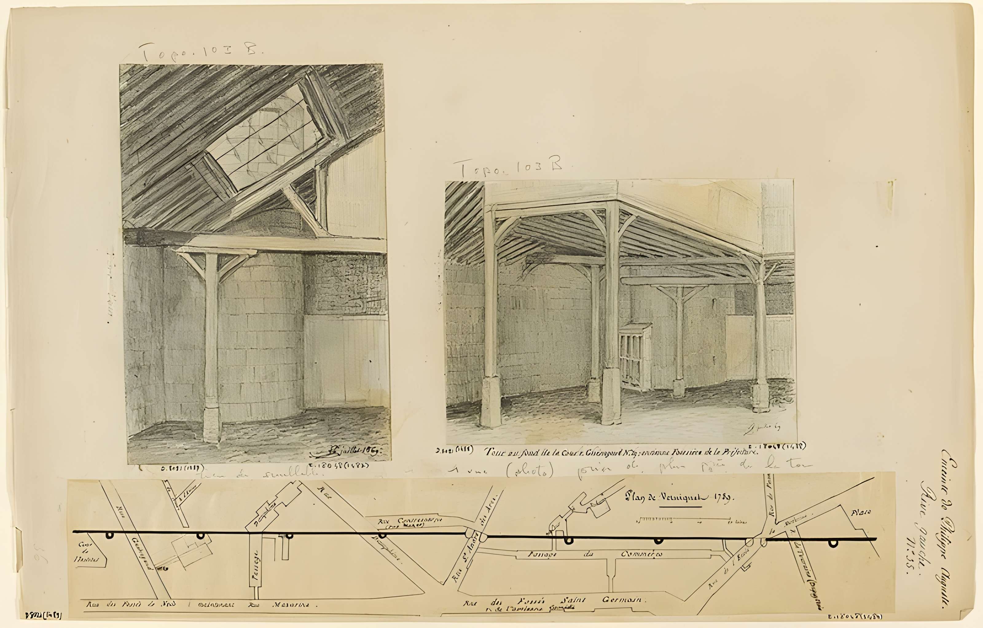 Enceinte de Philippe Auguste 11 Quai de Conti - Paris 6ème