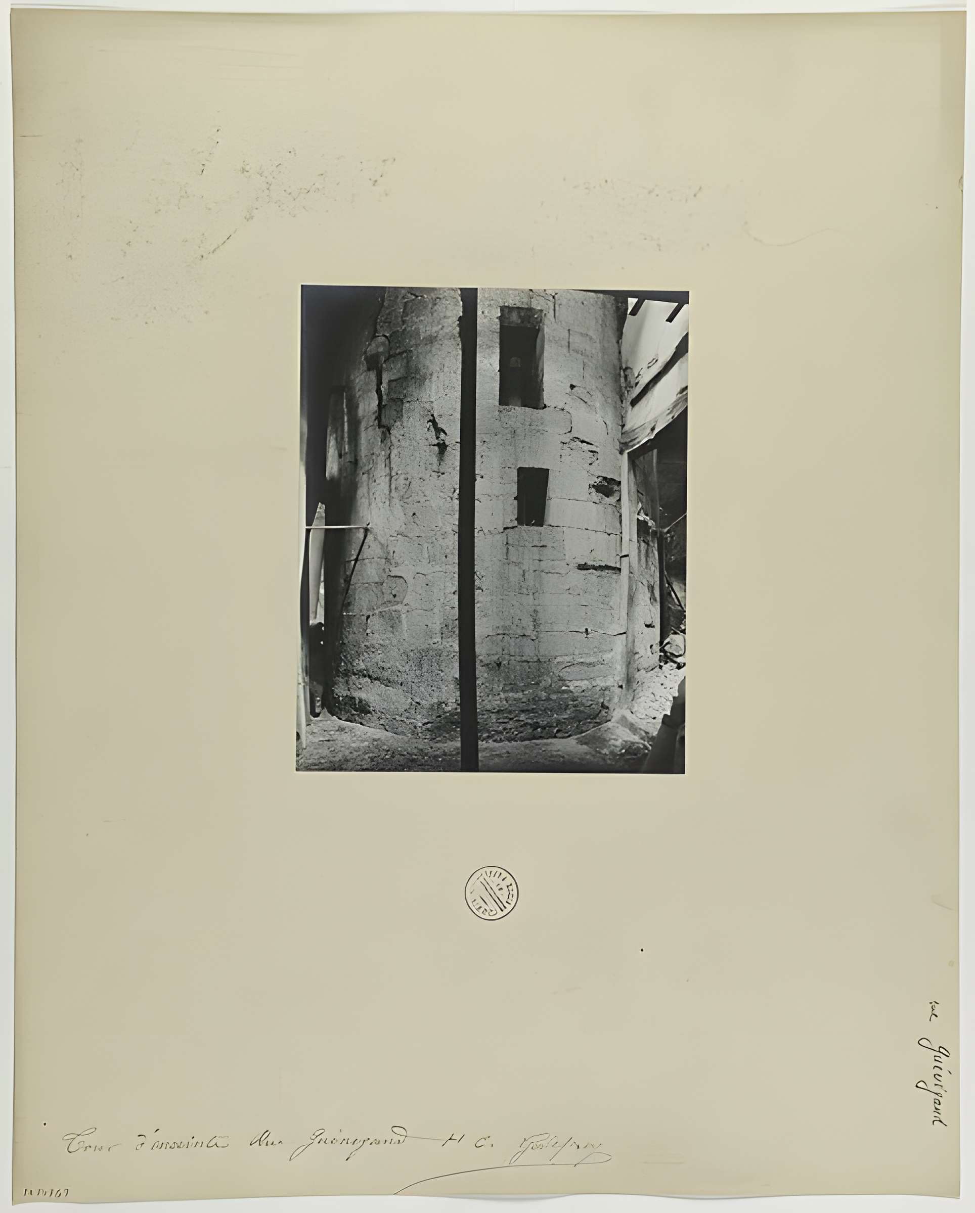 Enceinte de Philippe Auguste 11 Quai de Conti - Paris 6ème