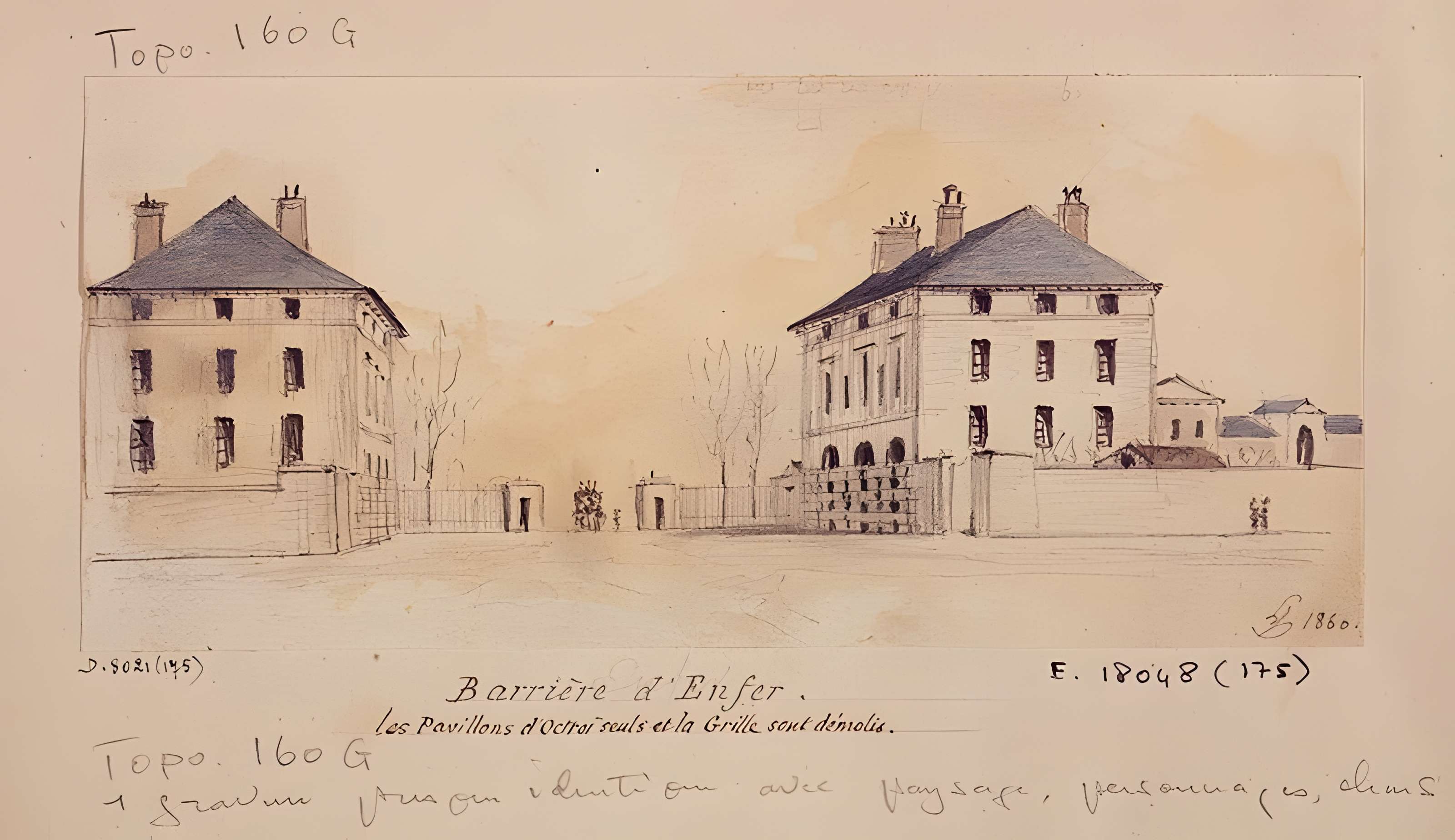 Barrière d'Enfer - Paris 14ème