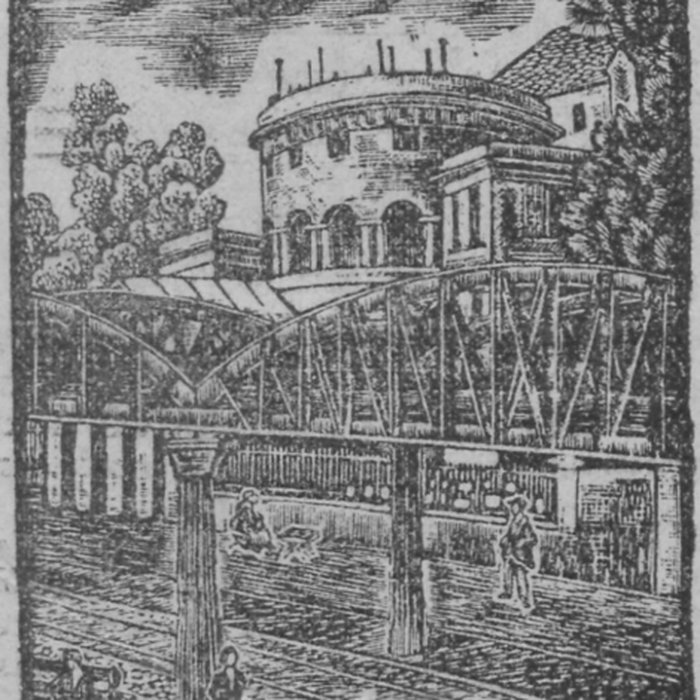 Photo de Ancienne barrière doctroi de la Villette ou rotonde de la Villette