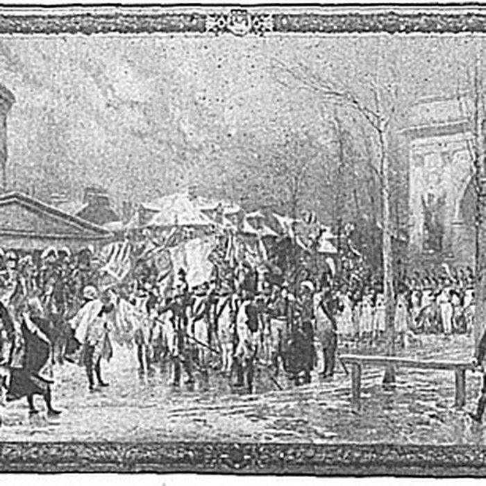 Photo de Ancienne barrière doctroi de la Villette ou rotonde de la Villette