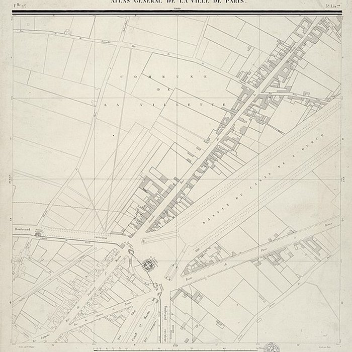 Photo de Ancienne barrière doctroi de la Villette ou rotonde de la Villette