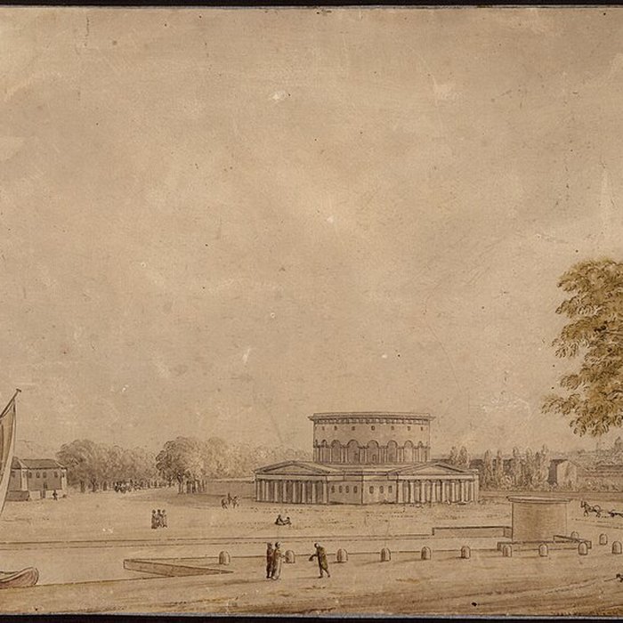 Photo de Ancienne barrière doctroi de la Villette ou rotonde de la Villette